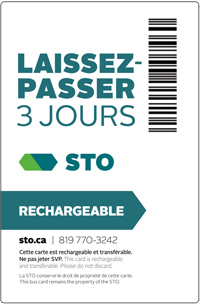 Laissez-passer 3 jours